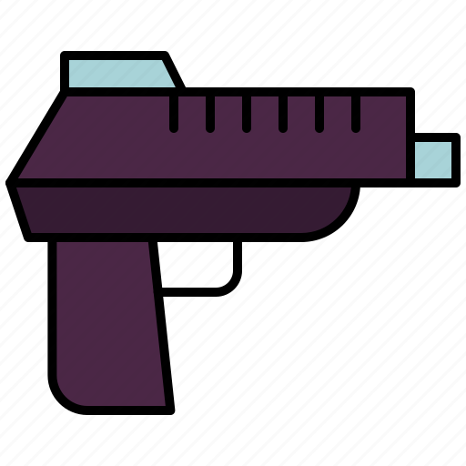 Gun, pistol, police, revolver, weapon icon - Download on Iconfinder