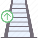 escalator, drawbridge, staircase, stairs, stairway, stepladder, ic