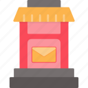 postbox, box, inbox, mail, mailbox, post, postal