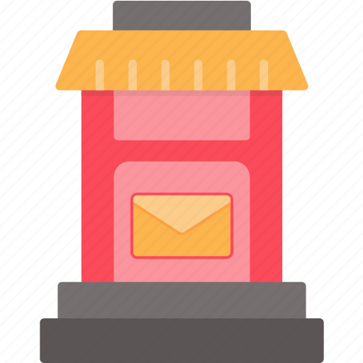 Postbox, box, inbox, mail, mailbox, post, postal icon - Download on Iconfinder