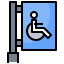 accessibility, disability, disabled, handicapped, sign, signaling, wheelchair 