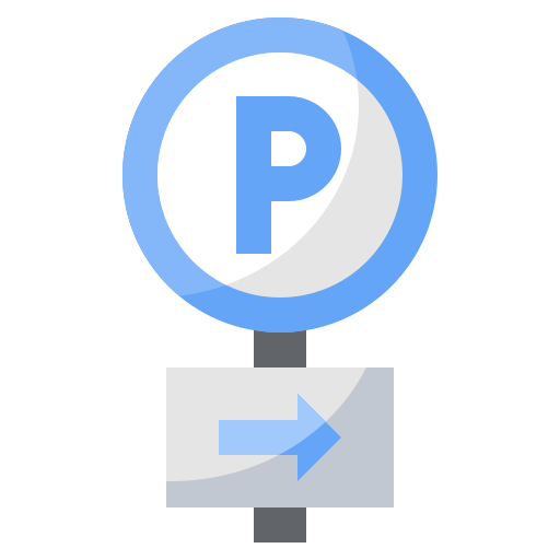 Automobile, car, parking, sign, signaling, signs icon - Free download