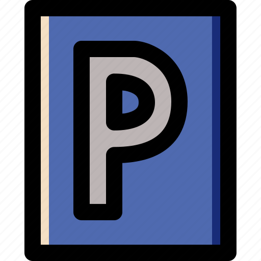 Car, park, parking, road, street, transportation, vehicle icon - Download on Iconfinder