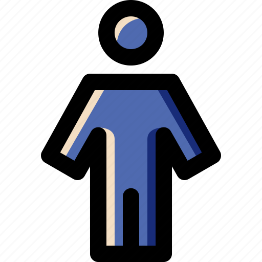 Fashion, human, male, man, people, profile, toilet icon - Download on Iconfinder