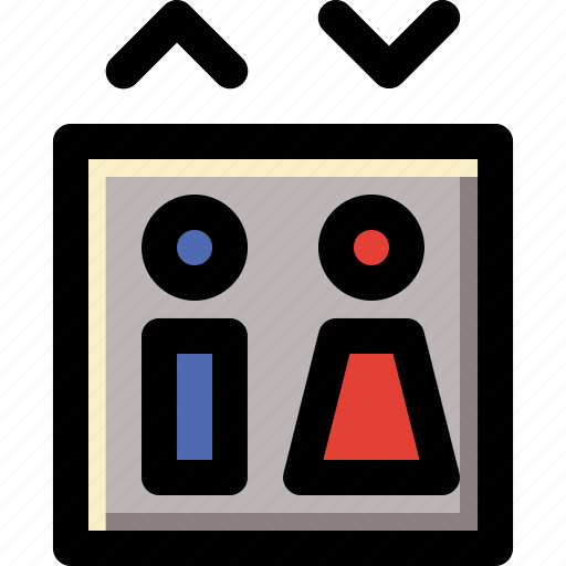 Building, city, elevator, hotel, lift, office, real estate icon - Download on Iconfinder