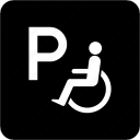 parking, public parking, space for vehicle, sign, vehicle