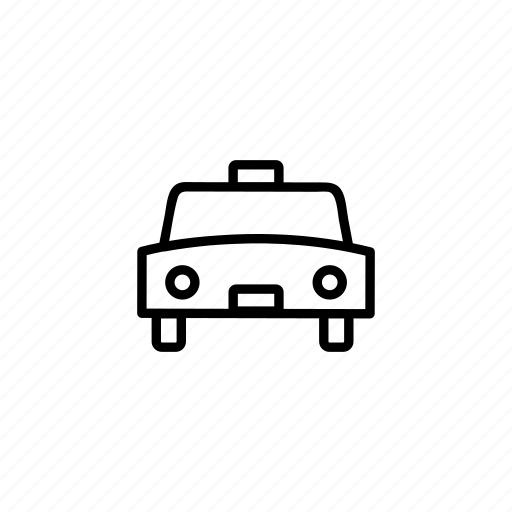 Automobile, car, public, silhouette, taxi, transport, vehicle icon - Download on Iconfinder