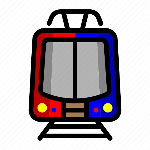 Light rail transit, mass rapid transportation, train express train, transportation icon - Download on Iconfinder