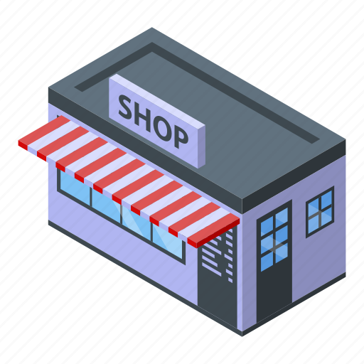 Business, cartoon, family, isometric, shop, street, woman icon - Download on Iconfinder