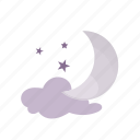 night, sleep, forecast, cloudy, cloud