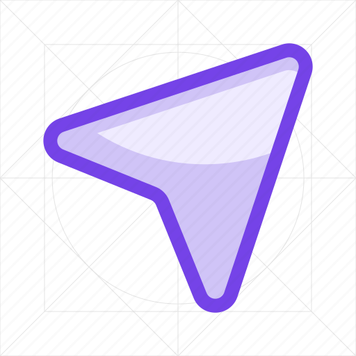 Arrow, direction, gps, location, map, navigation, pointer icon - Download on Iconfinder