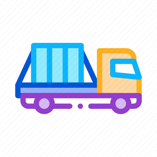 Architectural, building, frames, glass, pvc, transportation, truck icon - Download on Iconfinder