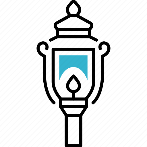 Lantern, lighting, light, qatar, street icon - Download on Iconfinder