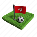 tunisia, football, soccer, sport, game, play, flag, world cup 