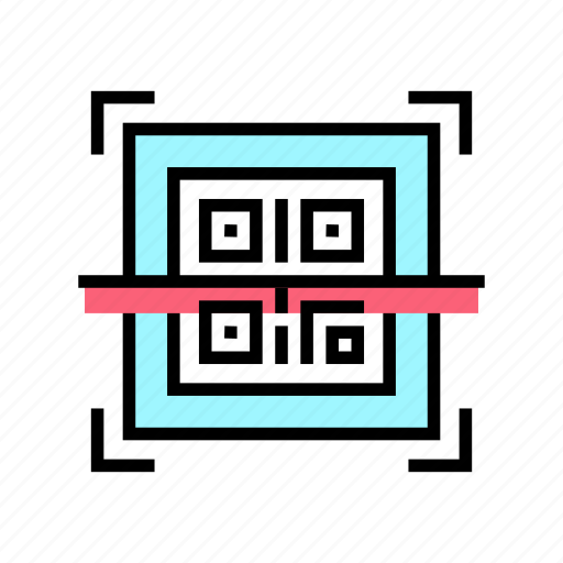 Bag, code, identification, qr, scanning, ticket icon - Download on Iconfinder