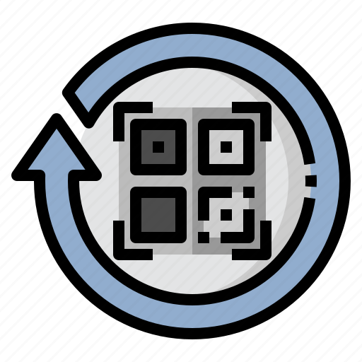 Checkup, scanner, qr, code, info, reverse icon - Download on Iconfinder