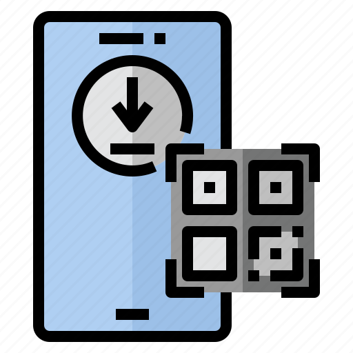 Download, qr, code, save, info, installer icon - Download on Iconfinder
