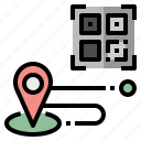 tracking, gps, qr, code, map, location