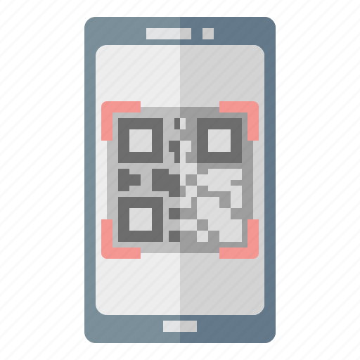 Mobile, scanning, payment, qr, code, digital, ui icon - Download on Iconfinder