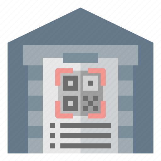 Warehouse, cargo, qr, code, inventory, stock icon - Download on Iconfinder