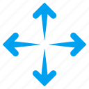 direction, directions, enlarge arrows, expand, full screen, maximize, navigation