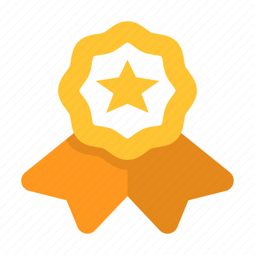 Medal, star, ribbon, badge, rating, achievement, reward icon - Download on Iconfinder