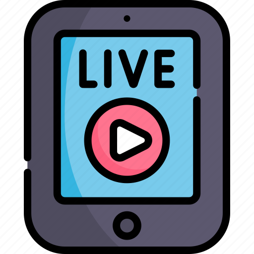 Live, media, multimedia, video icon - Download on Iconfinder