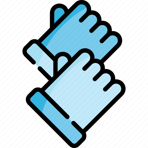 Gloves, protection, safety, security icon - Download on Iconfinder