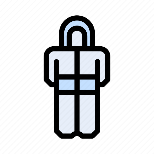 Hazmatsuit, quranatine, corona, safety, protection icon - Download on Iconfinder