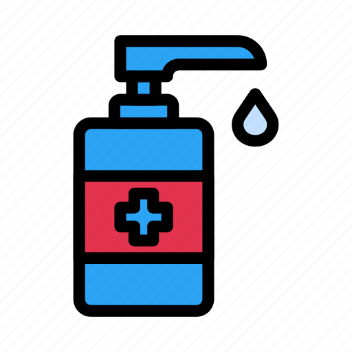 Handwash, sanitizer, soap, cleaning, quranatine icon - Download on Iconfinder