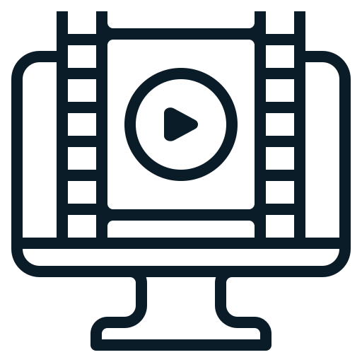 Film, monitor0, movie, music, video icon - Free download