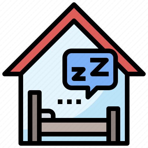 Bed, bedroom, home, house, sleeping icon - Download on Iconfinder