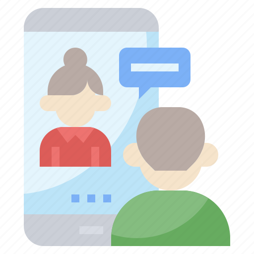 Call, communications, electronics, face, facetime, video icon - Download on Iconfinder