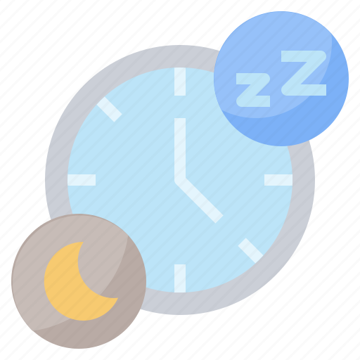 Bed, clock, hours, sleeping icon - Download on Iconfinder