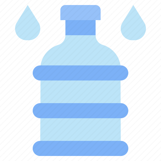 Bottle, drink, food, gallon, water icon - Download on Iconfinder