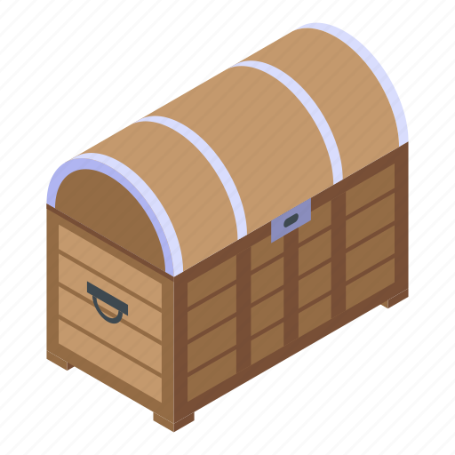 Cartoon, chest, computer, dower, flower, isometric, quest icon - Download on Iconfinder