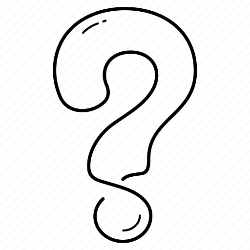 Continuous line, one line, question mark, questions icon - Download on Iconfinder