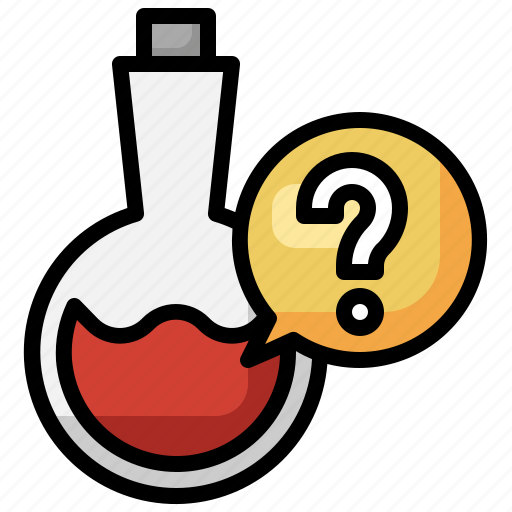 Chemistry, quiz, question, mark, exam, education icon - Download on Iconfinder
