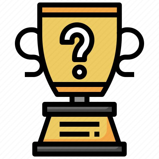 Trophy, question, mark, winner, award icon - Download on Iconfinder