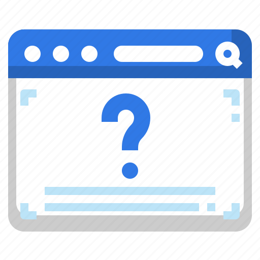 Browser, question, mark, quiz, seo, web icon - Download on Iconfinder