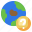 earth, question, mark, world 