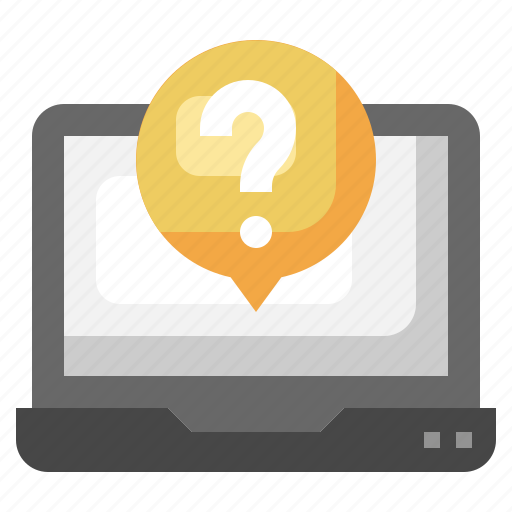 Online, question icon - Download on Iconfinder on Iconfinder