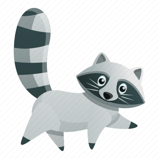 Animal, nature, raccoon, tree, walking icon - Download on Iconfinder