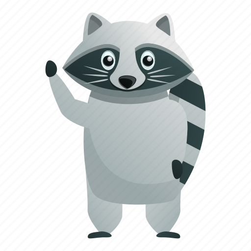Child, hand, hi, kid, raccoon, say icon - Download on Iconfinder