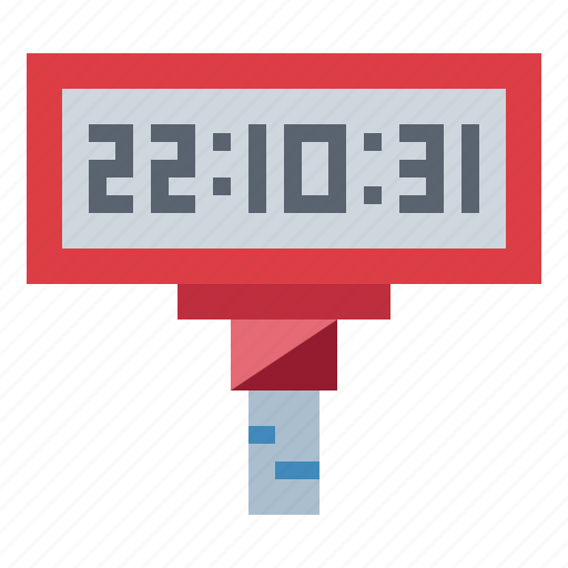 Clock, digital, electronics, time icon - Download on Iconfinder