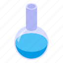 cartoon, chemical, flask, isometric, medical, silhouette, technology