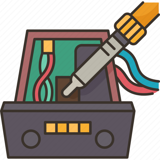 Radio, repair, fixing, stereo, electronic icon - Download on Iconfinder