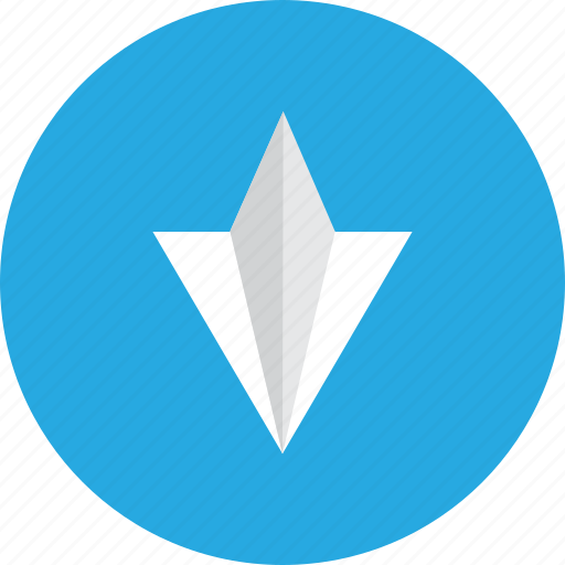 Arrow, bottom, direction, down icon - Download on Iconfinder