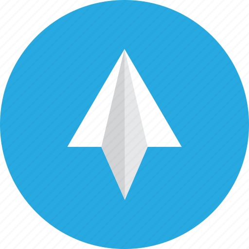 Aircraft, arrow, email, game, send, top, up icon - Download on Iconfinder