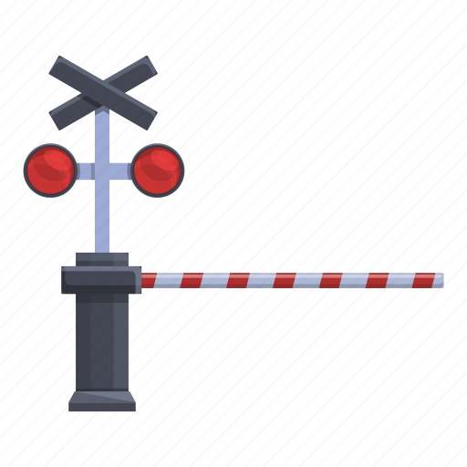 Railway, barrier, traffic, lights icon - Download on Iconfinder